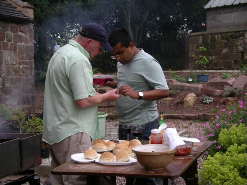 BBQ at Toft Hall
