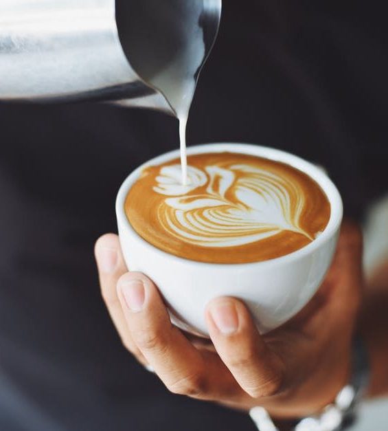 Indulge in a delicious creamy capuccino